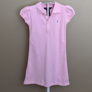 Ralph Lauren Pink Polo Dress - 6X
